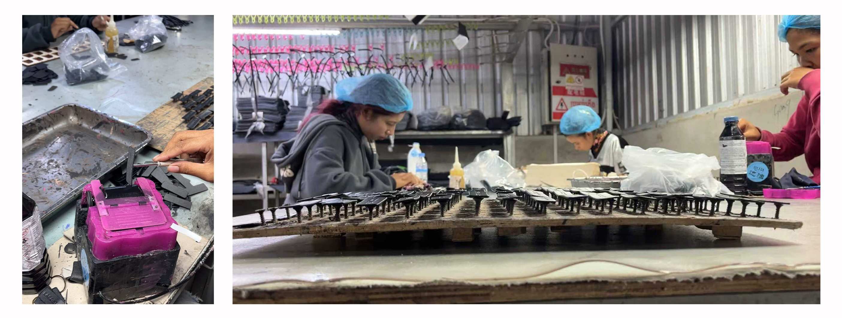 Edge Painting On Leather Labels Edge Painting On Leather Labels