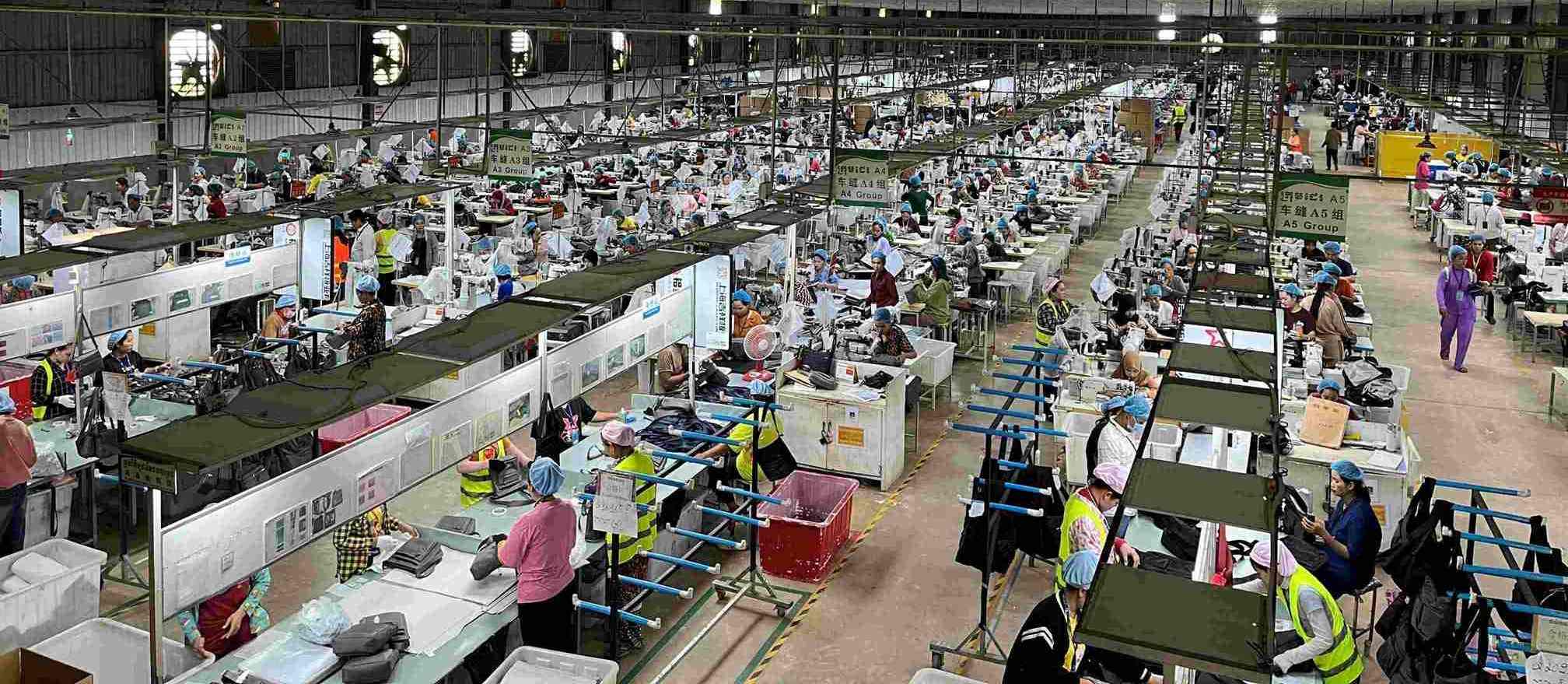 Bag Factory in Cambodia Bag Factory in Cambodia