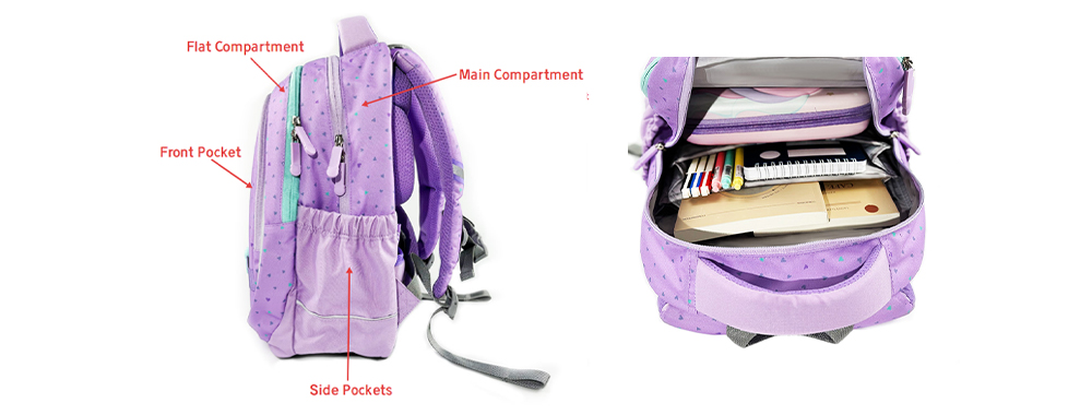 Scientific Partitioning of student backpack