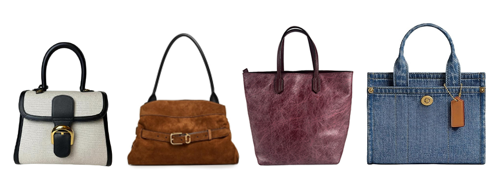Example of a sewn handle handbag